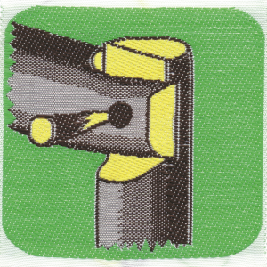 Distintivo brevetto di competenza e/g pioniere