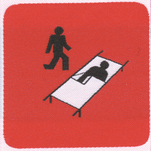 Distintivo brevetto di competenza EG Soccorritore