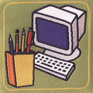 Distintivo brevetto di competenza EG Grafico multimediale