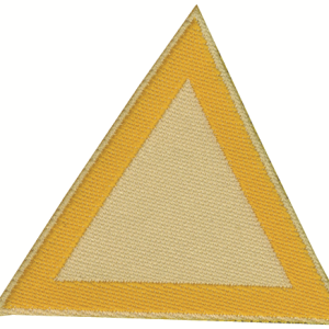 Distintivo di sestiglia Bianco crema coccinelle