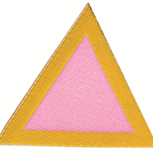 Distintivo di sestiglia Rosa coccinelle