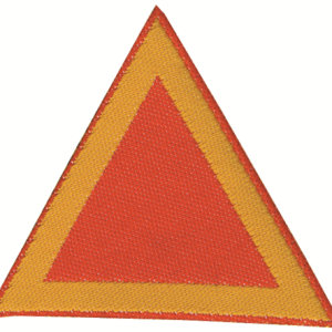 Distintivo di sestiglia Rosso vivo coccinelle