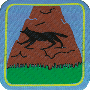 Distintivo progressione personale branco Lupo della Rupe