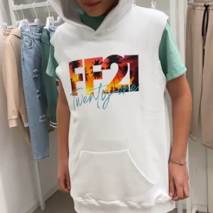 Felpa Miami Smanicata