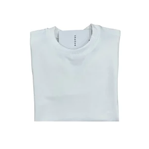 Felpa Cotone Garzato Girocollo Panna