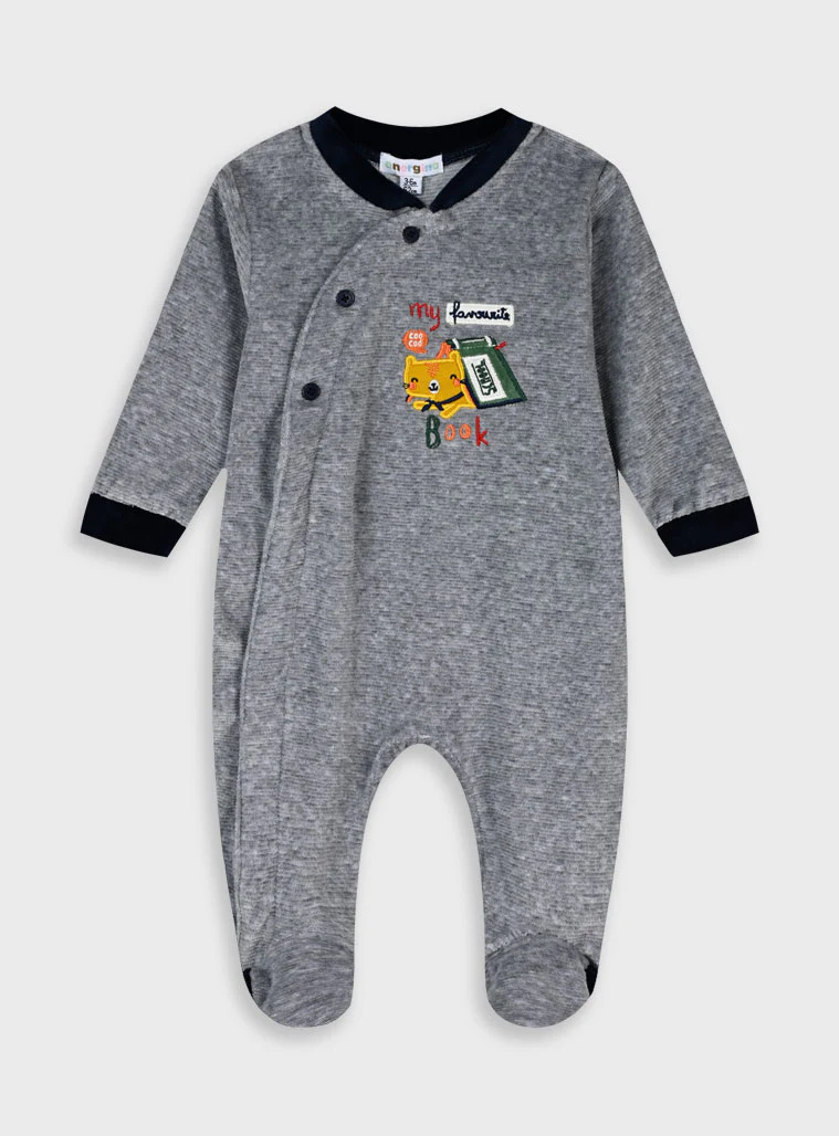 Tutina neonato con maniche lunghe - immagine 2
