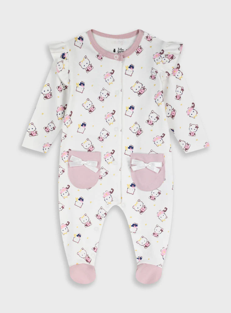 Body Neonato Manica Lunga Multicolore