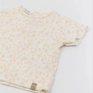 T-shirt a maniche corte Bamboom con stampa Petales