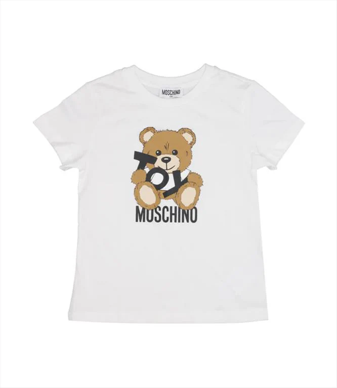 Moschino Bambino T-shirt Stampa Teddy E Logo. - immagine 6