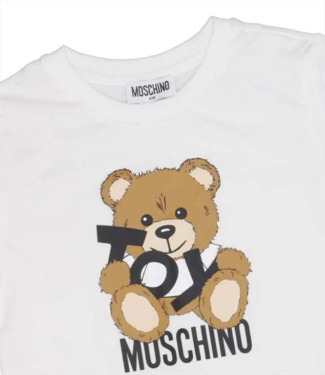 Moschino Bambino T-shirt Stampa Teddy E Logo. - immagine 7
