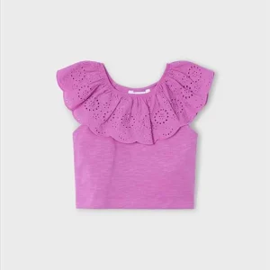 T-Shirt Mayoral da Bambina Orchidea.
