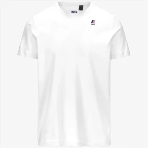 T-Shirt in Cotone Pieghevole K-Way