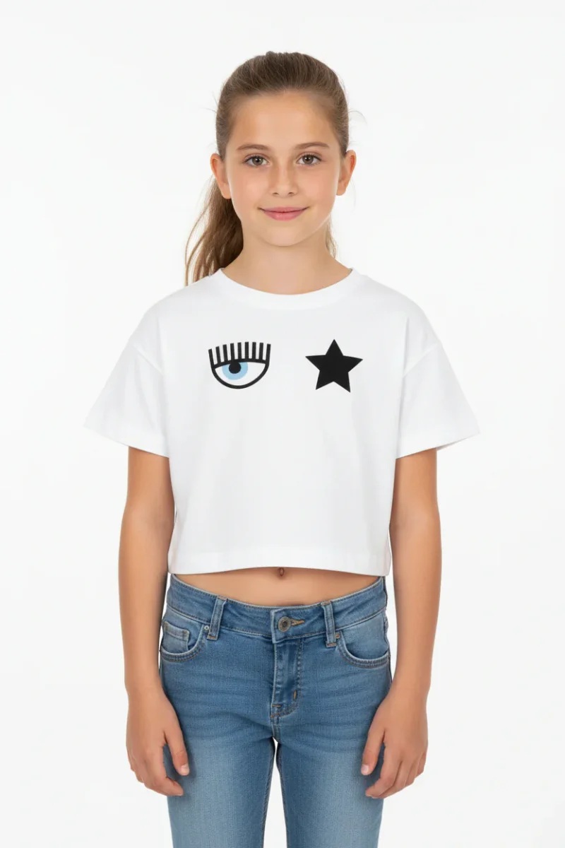T-shirt Cropped Chiara Ferragni - immagine 2