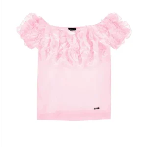 T-SHIRT CON ROUCHES MONNALISA