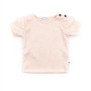 T-SHIRT CON MANICHE A VOLANT BAMBOOM
