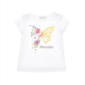 T-shirt jersey maxi farfalla MONNALISA