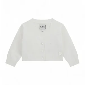 Cardigan Bambina - Bianco