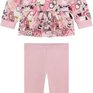 Guess completo in cotone neonata