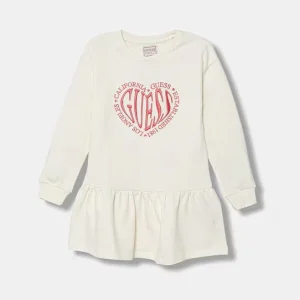 Guess vestito di cotone bambina