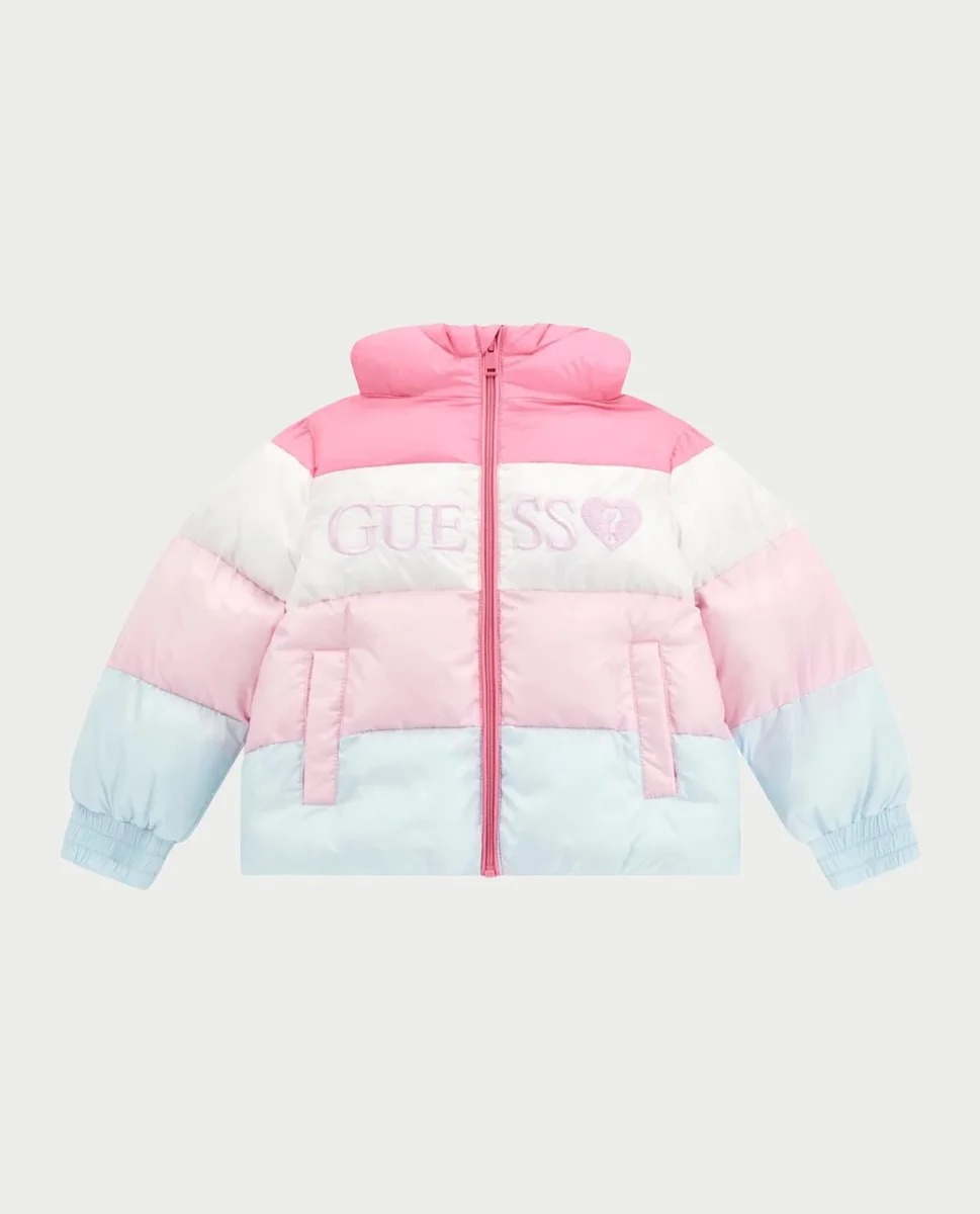 Bomber imbottito con cappuccio bambina Guess