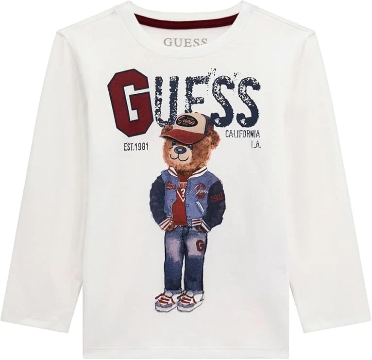 GUESS T-Shirt Bimbo manica lunga - immagine 2