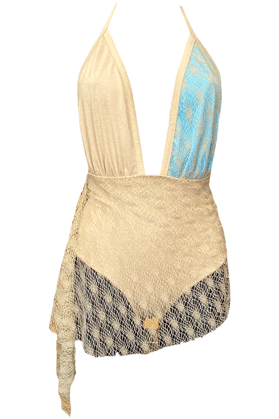 Costume intero Lamante Goldy Fucsia - immagine 5