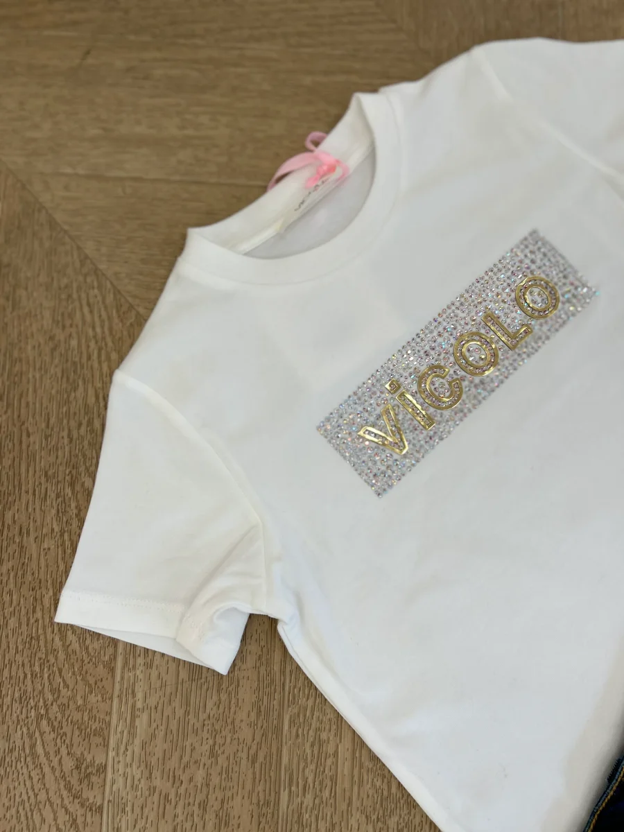 t shirt gold - immagine 3
