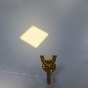 Spilla da giacca forcola argento