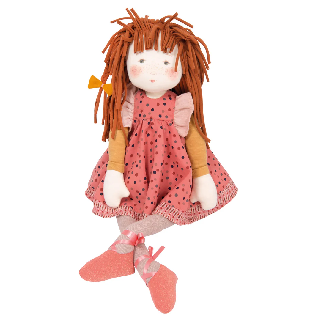 Bambola grande in stoffa Anèmone - immagine 2