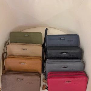 PORTAFOGLIO DOPPIA ZIP CLÒ