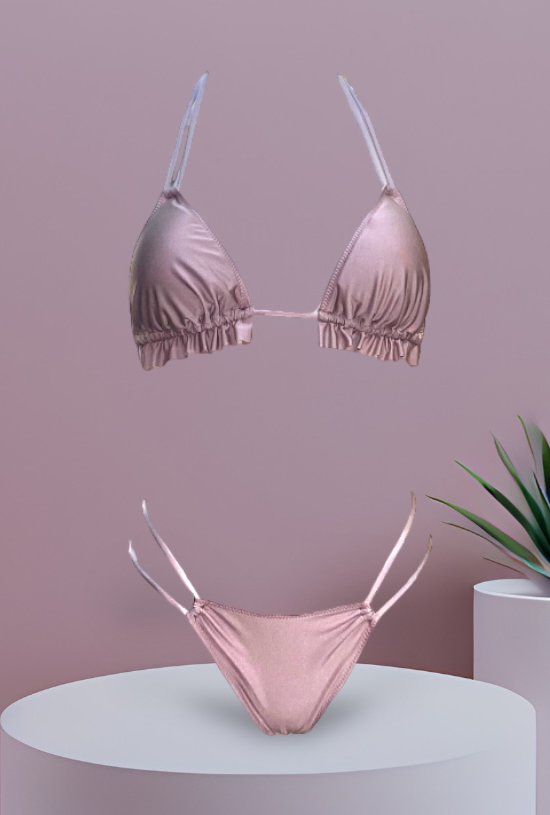 Bikini triangolo componibile Cassy Lilla