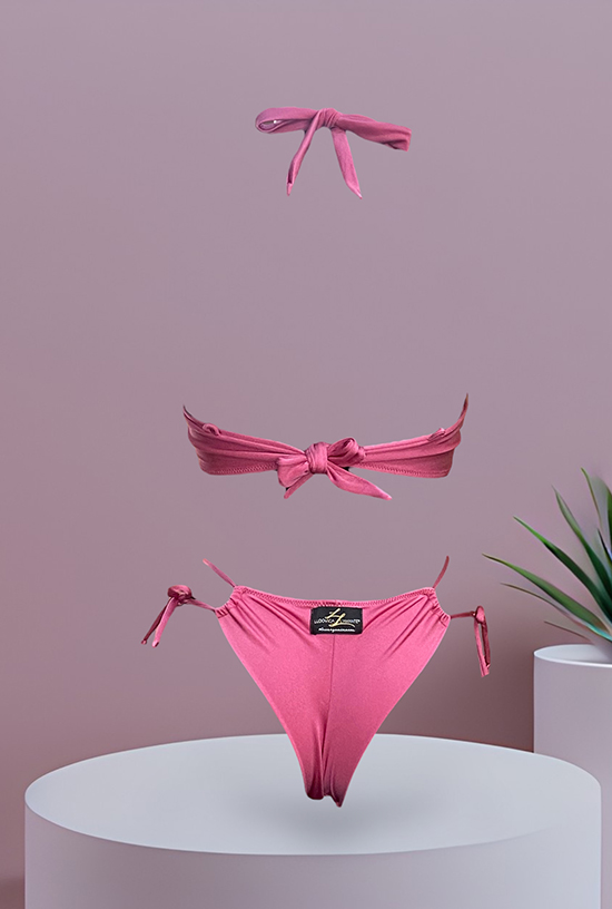 Bikini Coppa componibile Roy Fucsia - immagine 7