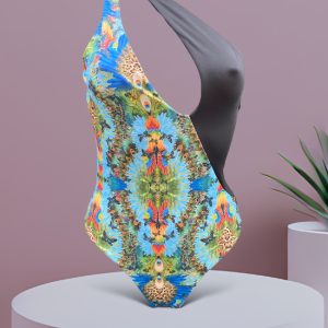 Costume intero mono spalla Petra stampa Wild