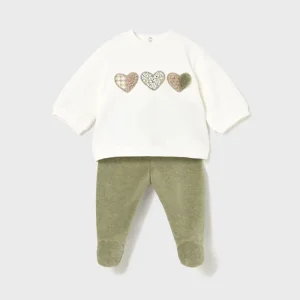 Completo ghettina e felpa neonata/o