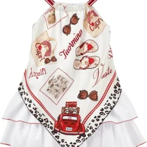 Abito Monnalisa foulard