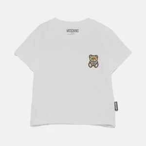 T-shirt in cotone Teddy Toy Moschino