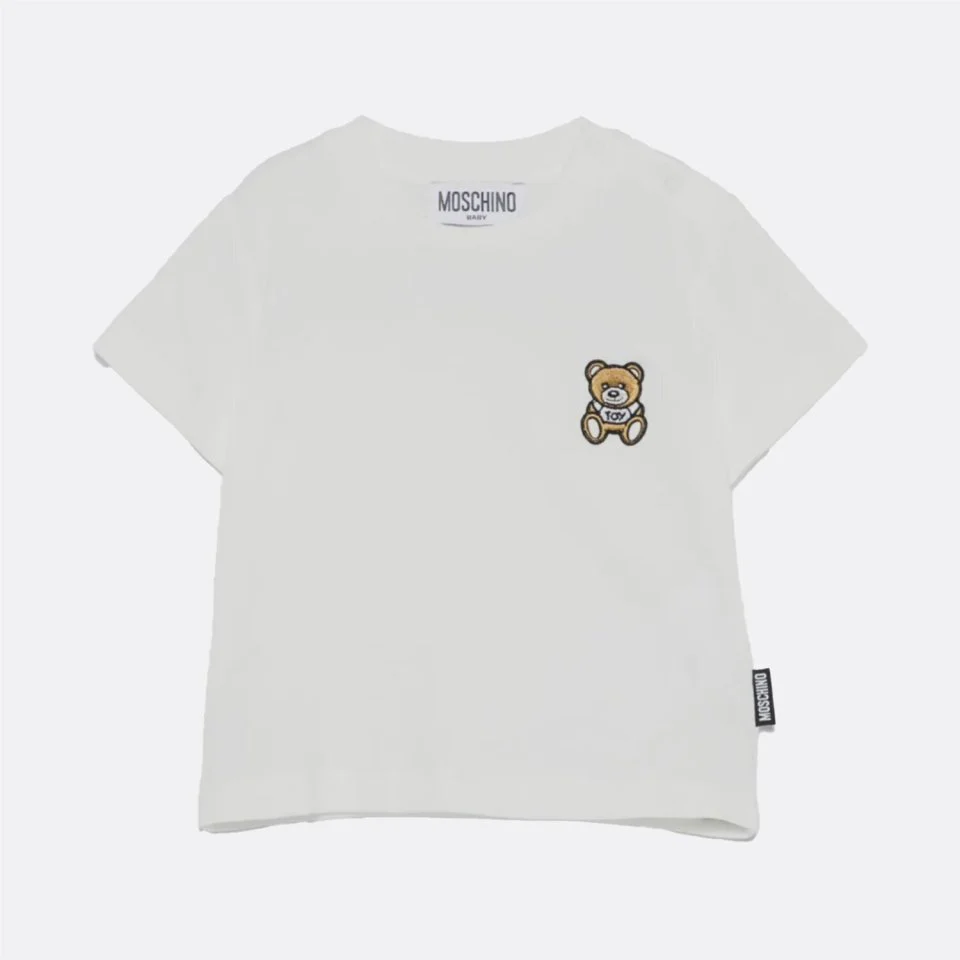 T-shirt in cotone Teddy Toy Moschino