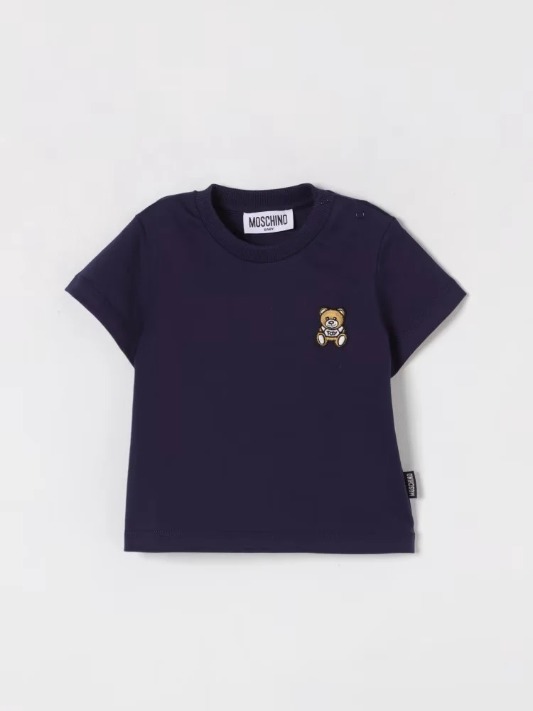 T-shirt in cotone Teddy Toy Moschino - immagine 5