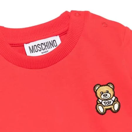 T-shirt in cotone Teddy Toy Moschino - immagine 9
