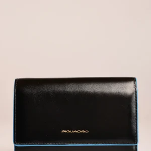 Portafoglio Piquadro Blue Square piccolo con portamonete esterno