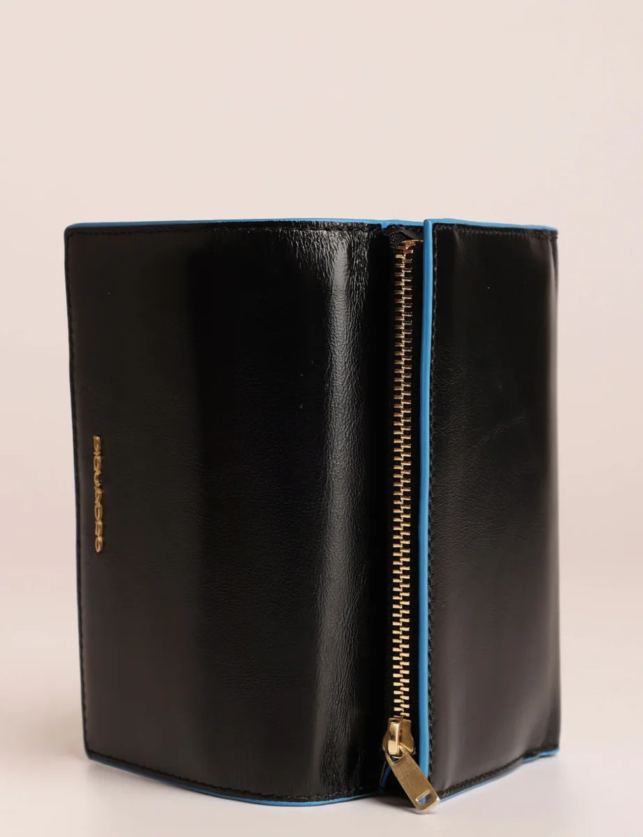 Portafoglio Piquadro Blue Square piccolo con portamonete esterno - immagine 4