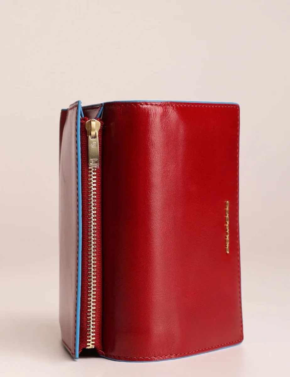 Portafoglio Piquadro Blue Square piccolo con portamonete esterno - immagine 7