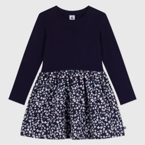 ABITO A MANICHE LUNGHE IN COTONE BAMBINA