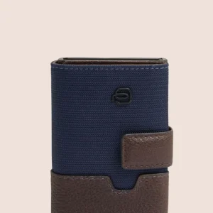 Portacarte Piquadro W138 con sliding system