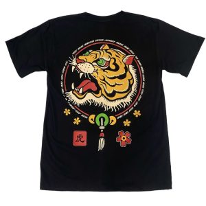 t shirt traditional tattoo Tiger