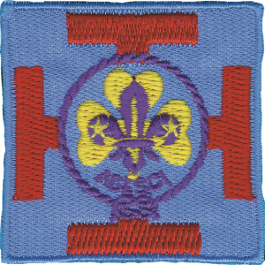 Distintivo promessa Assistente Ecclesiastico ricamata