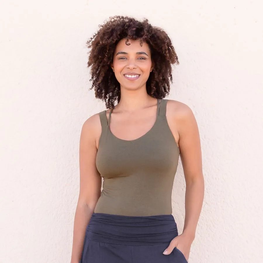 Top Marlene da yoga in TENCEL™ e cotone bio - Jaya Organics