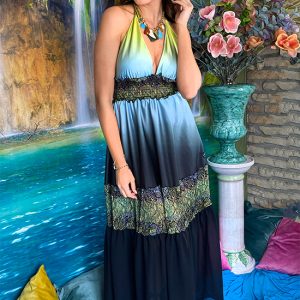 Abito Martina stampa Island