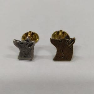 Spilla Lupo argento