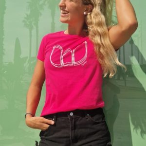 T-Shirt Donna LOTUS Awaya Fucsia